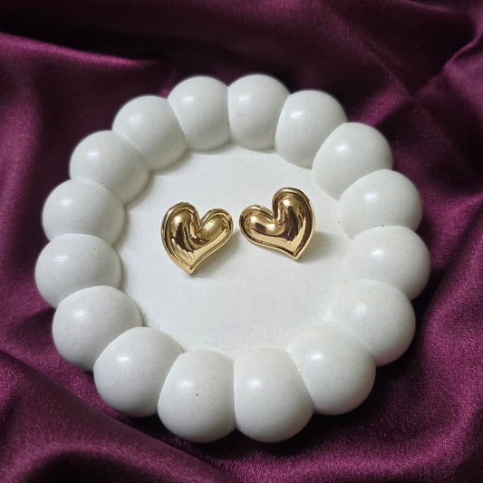 Classic Heart Studs