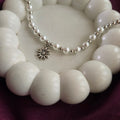 Pearl Daisy Pendant Necklace