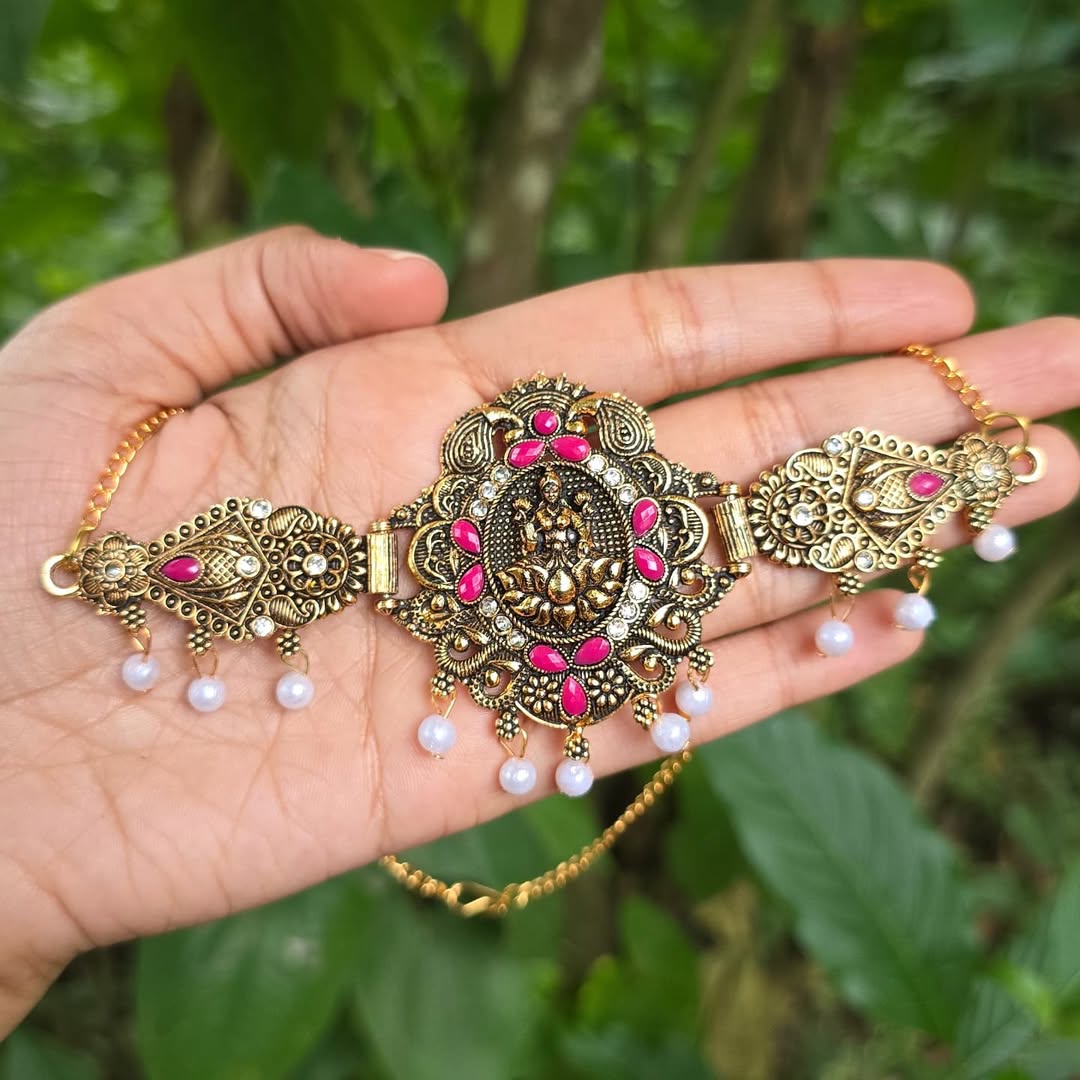Ruby Shakti Temple Choker