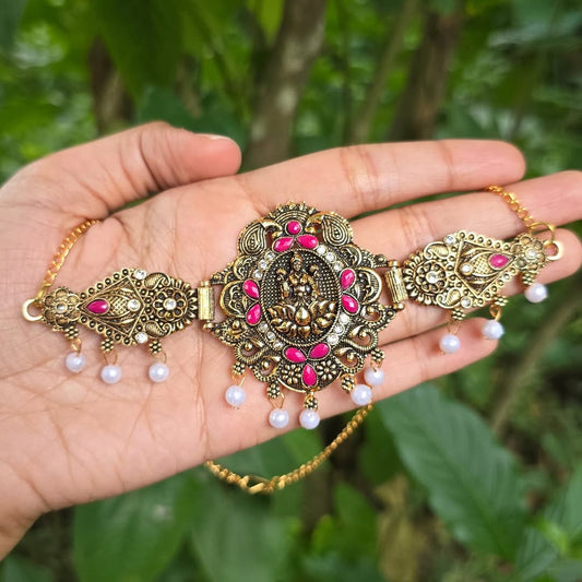 Ruby Shakti Temple Choker