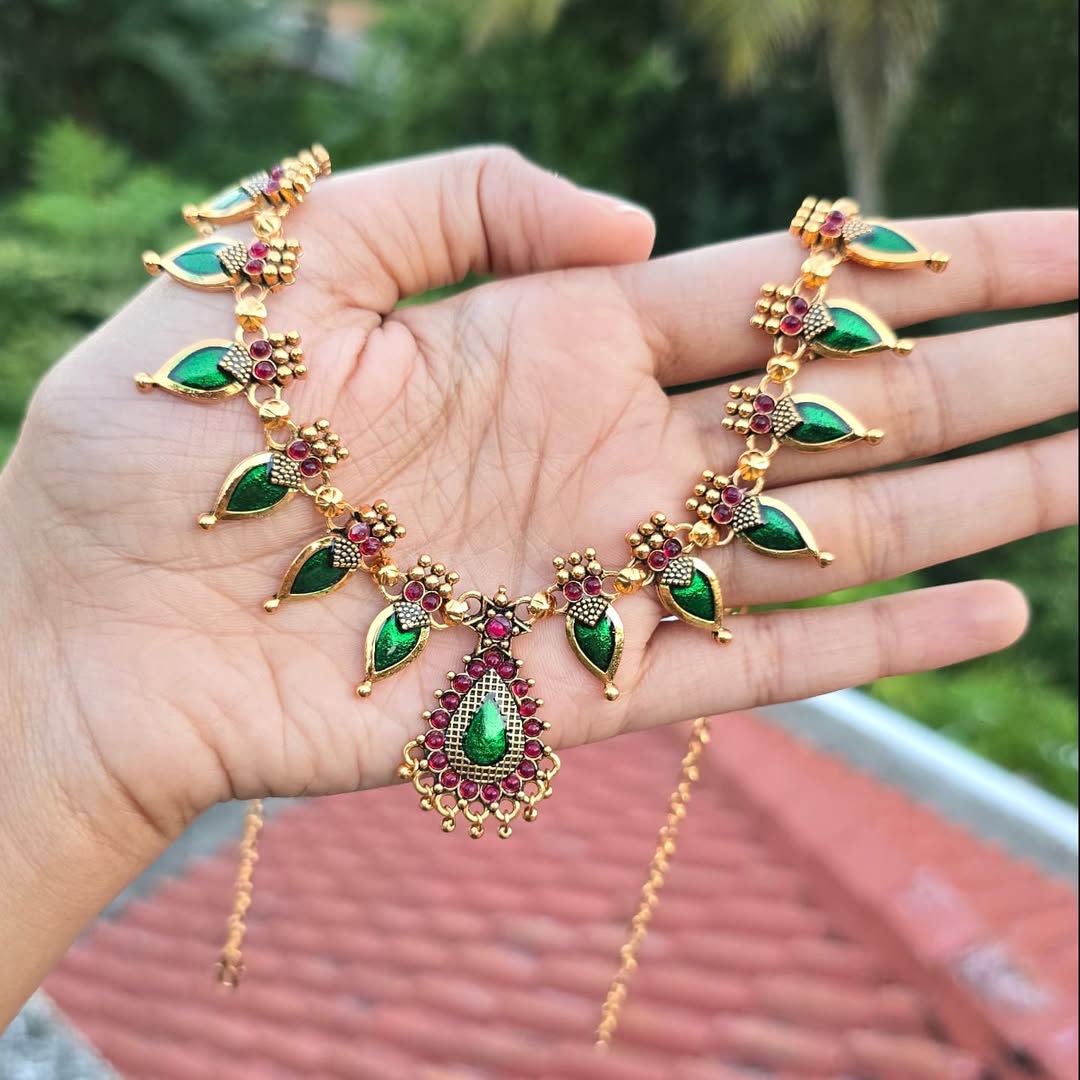 Harini Ratna Temple Necklace