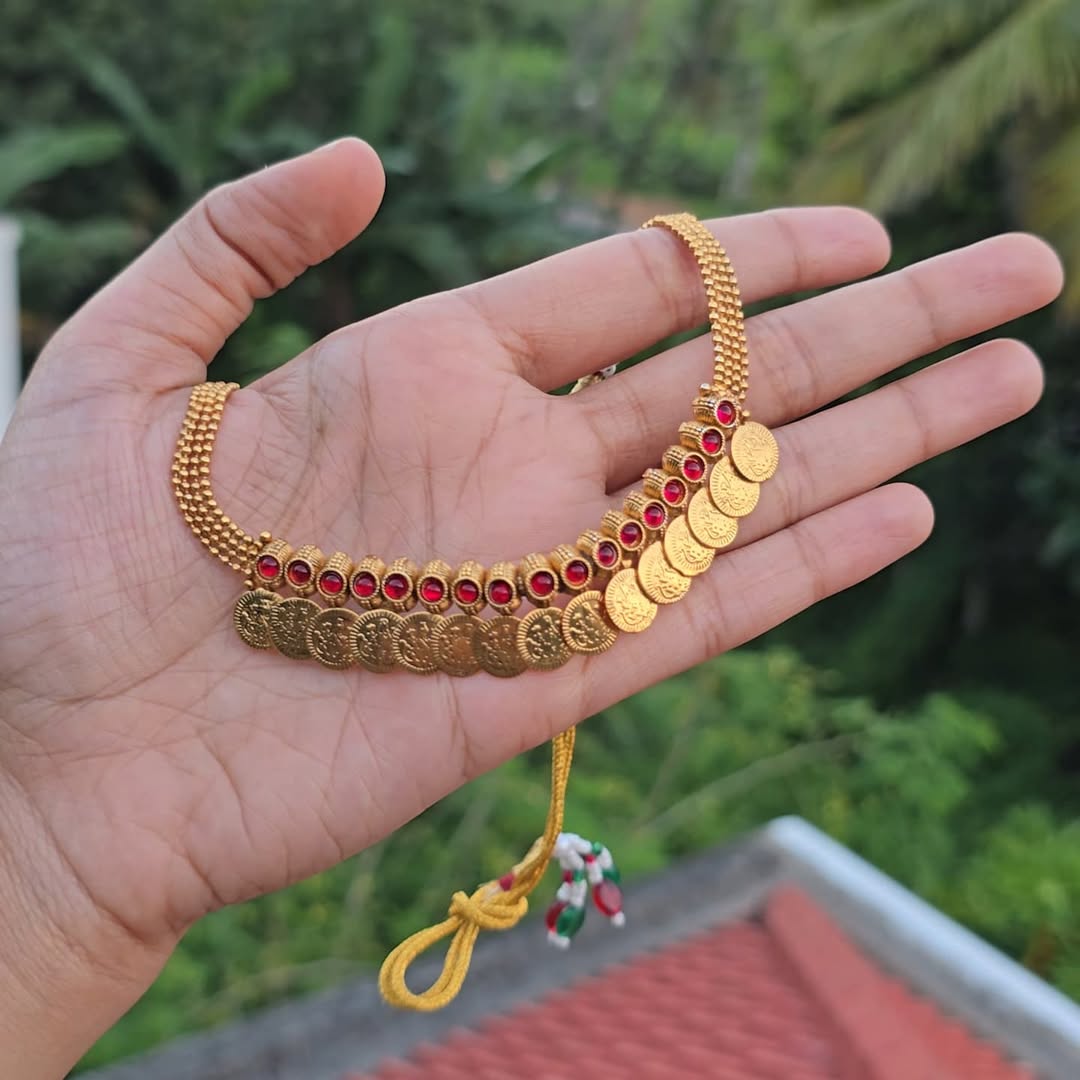 Lakshmi Vaibhava Coin Choker