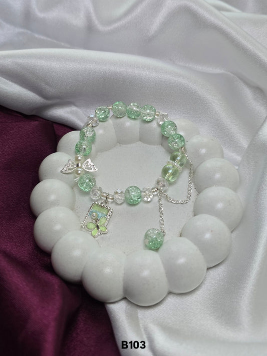 Petal Whisper Charm Bracelet