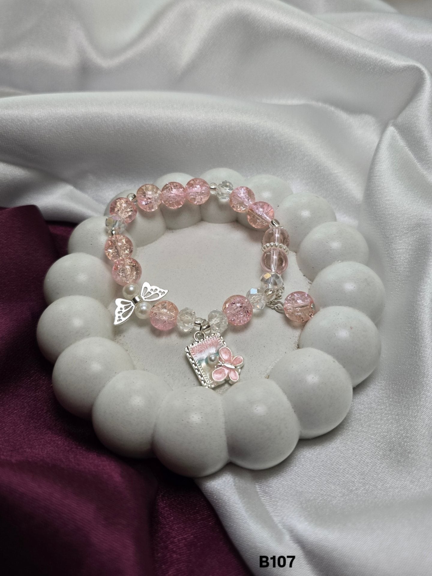 Petal Whisper Charm Bracelet