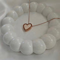 WHITE CLASSIC SWEET HEART PENDANT
