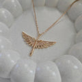 Phoenix Sword Gold Pendant